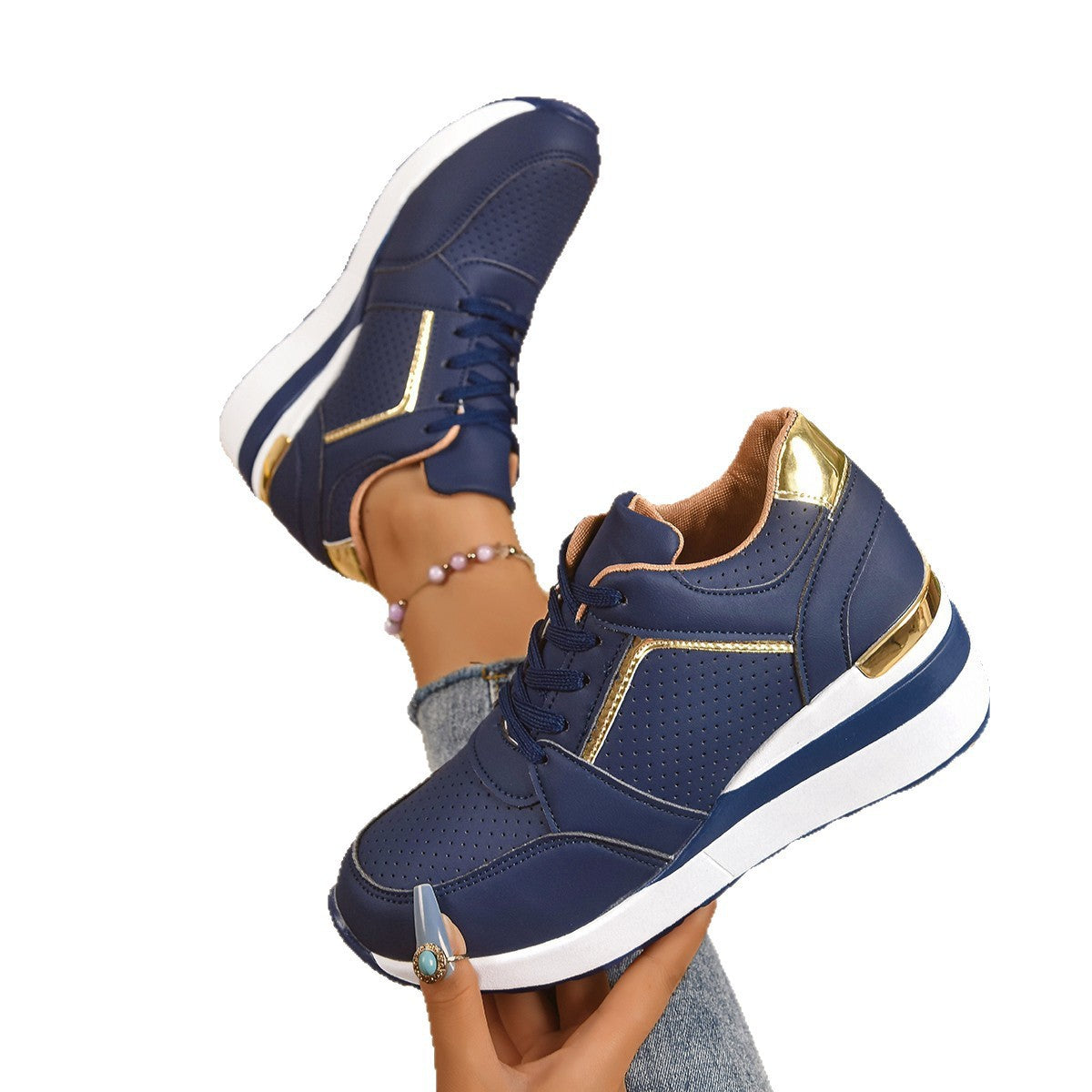 Pełne Wdzięku Ortopedyczne Sneakersy w Nowoczesnym Stylu