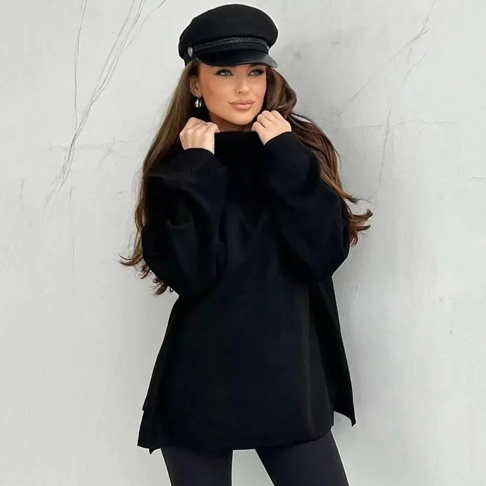 Klasycznie zaprojektowany Sweter