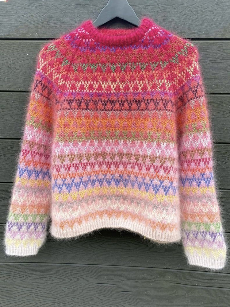 Klasyczny vintage Sweter