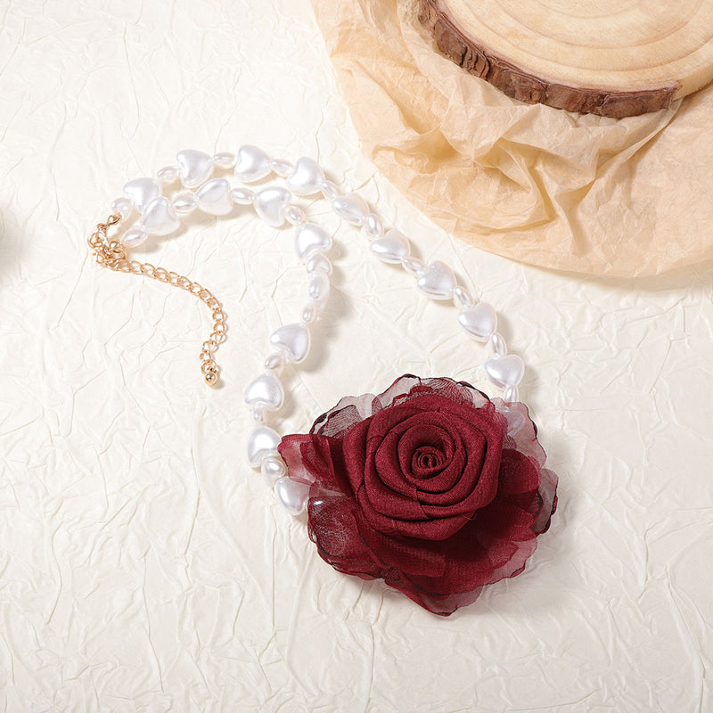 Piękny Perłowy Naszyjnik w unikalnym stylu