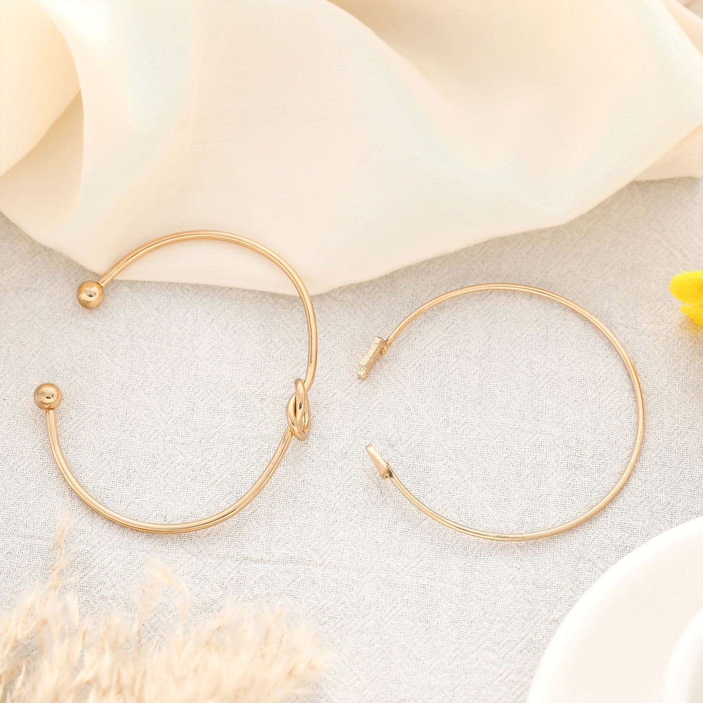 Oszałamiający Złoty Bransoletka na co dzień