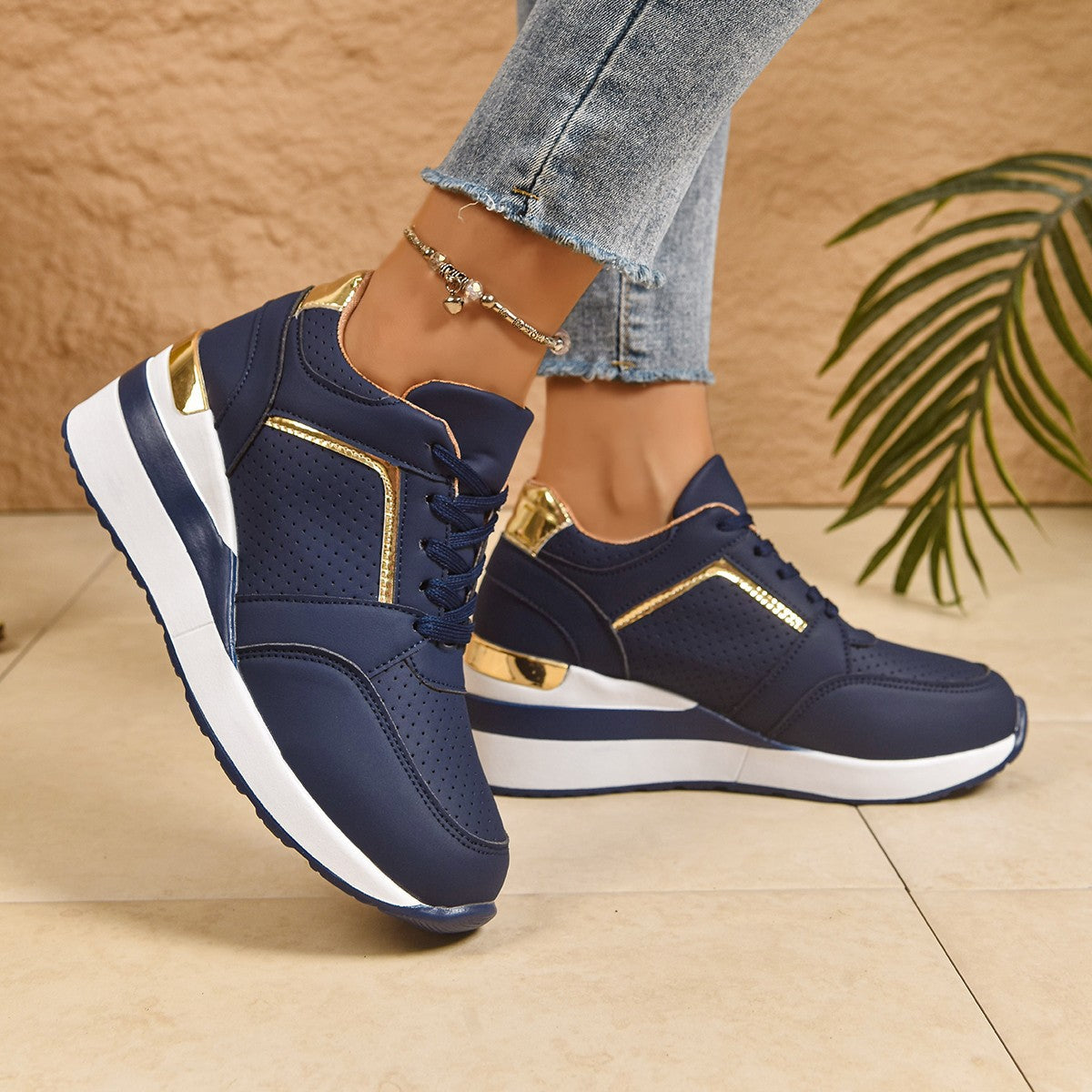 Pełne Wdzięku Ortopedyczne Sneakersy w Nowoczesnym Stylu