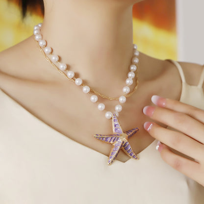 Oszałamiający Perłowy Naszyjnik na co dzień