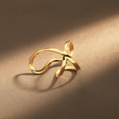 Piękny Złoty Bransoletka w unikalnym stylu