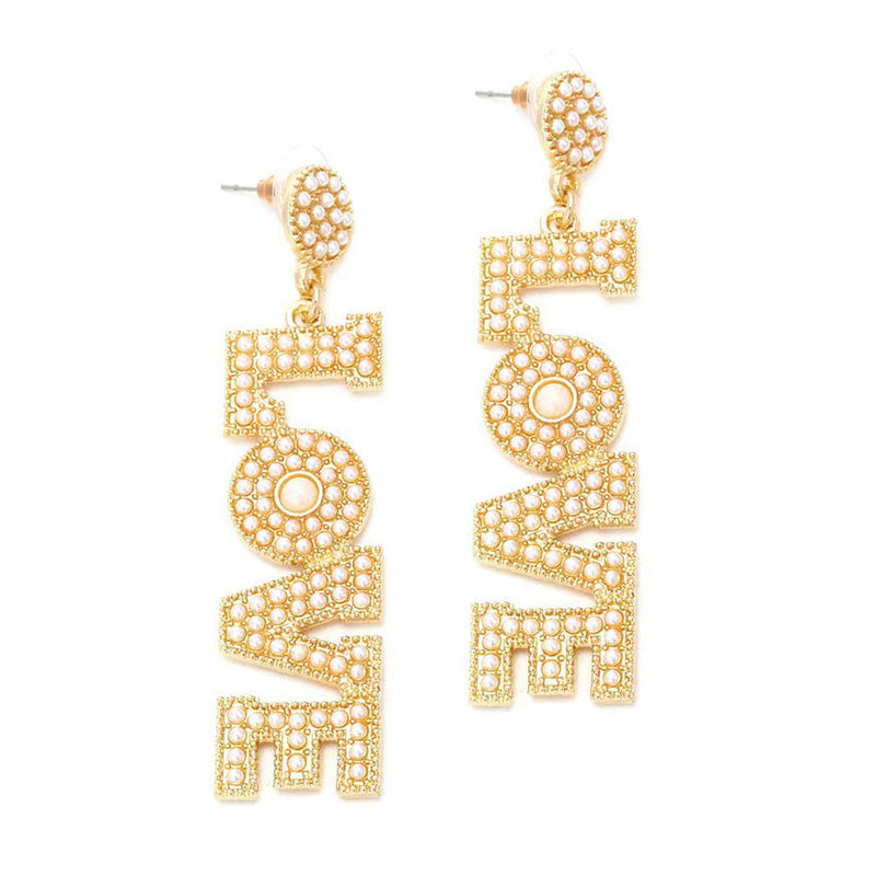 Delikatny rzemieślniczy Perłowy Kolczyk