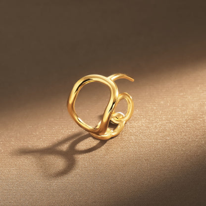 Piękny Złoty Bransoletka w unikalnym stylu