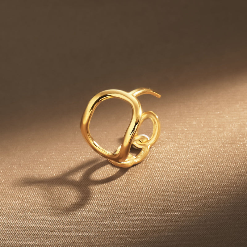 Piękny Złoty Bransoletka w unikalnym stylu