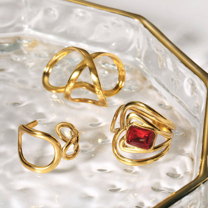 Piękny Złoty Bransoletka w unikalnym stylu