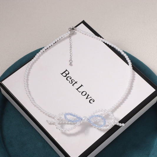 Piękny Perłowy Naszyjnik w unikalnym stylu