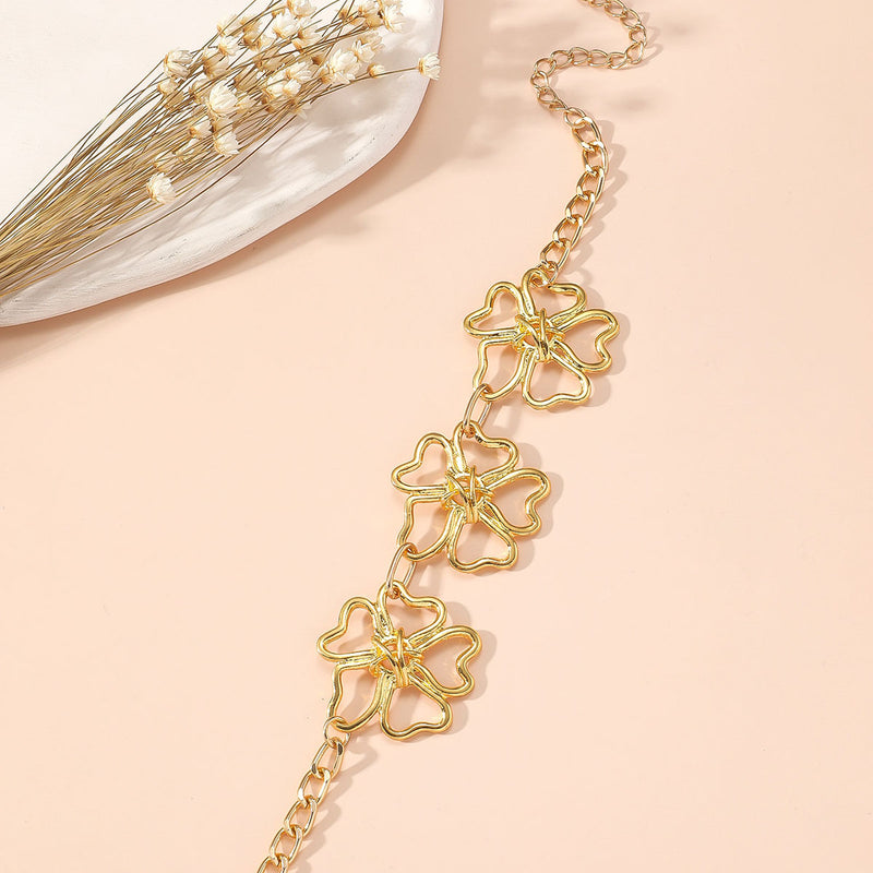 Klasyczny Złoty Bransoletka z ponadczasowym urokiem