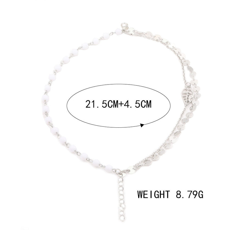 Romantyczny Bransoletka na kostkę na wyjątkowe chwile