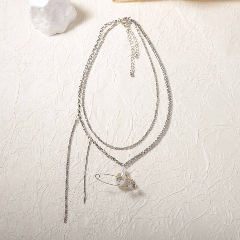 Piękny Perłowy Naszyjnik w unikalnym stylu