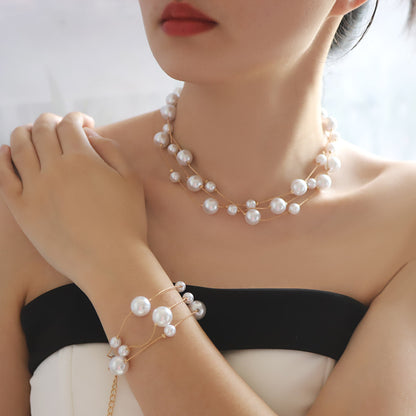 Romantyczny Perłowy Bransoletka na wyjątkowe chwile