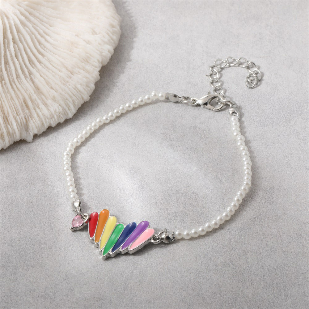 Piękny Perłowy Bransoletka w unikalnym stylu