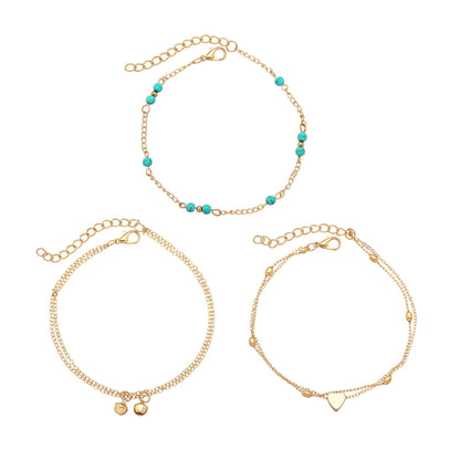 Ręcznie robiony vintage Bransoletka na kostkę