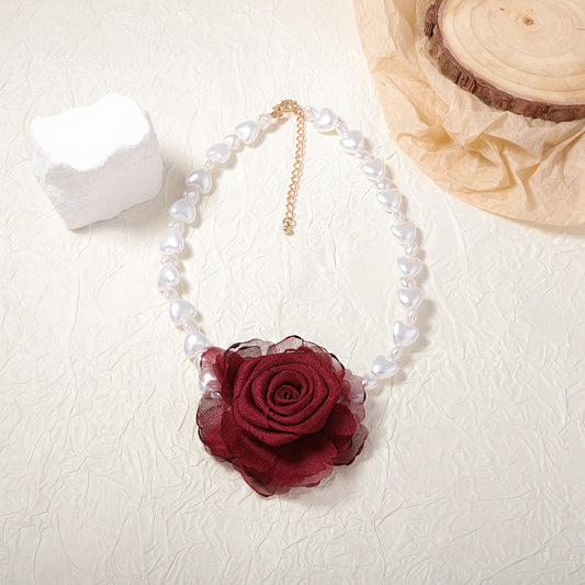 Piękny Perłowy Naszyjnik w unikalnym stylu