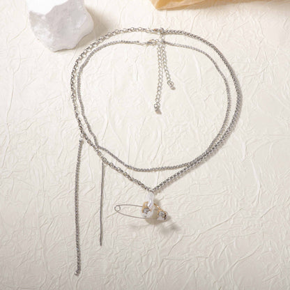 Piękny Perłowy Naszyjnik w unikalnym stylu