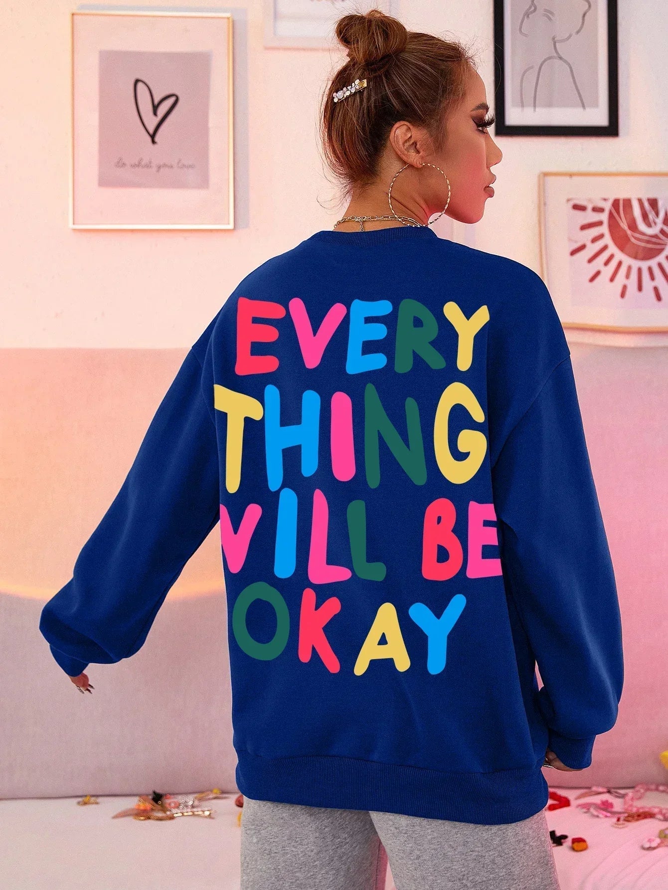 Klasyczny vintage Sweter