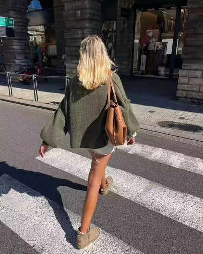 Klasyczny vintage Sweter