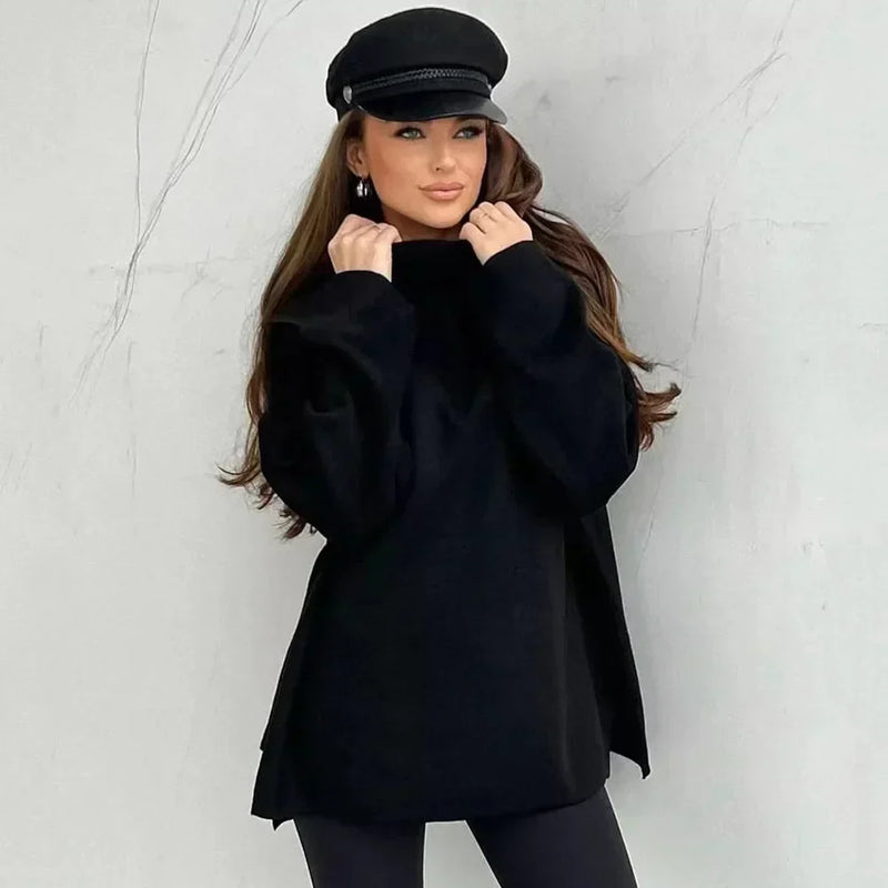 Klasycznie zaprojektowany Sweter