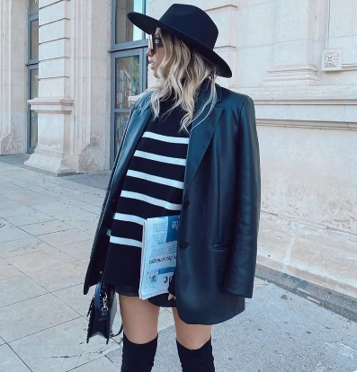 Sweter inspirowany stylem vintage